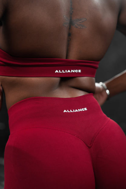 Evolve Red Sports Bra