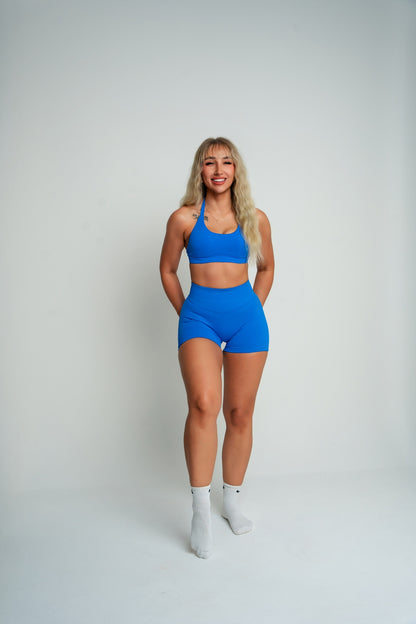 Evolve Royal Blue Scrunch Shorts