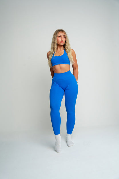 Evolve Royal Blue Scrunch Leggings