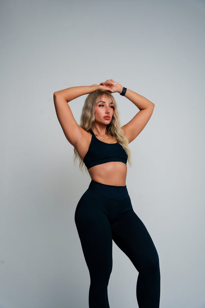 Evolve Black Sports Bra