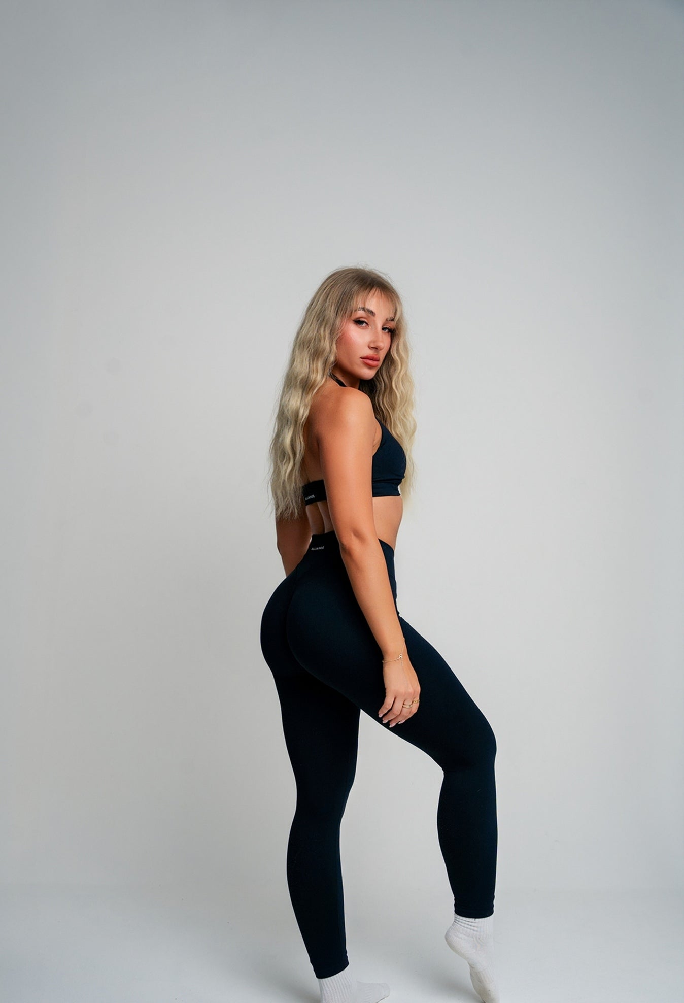 Evolve Black Scrunch Leggings