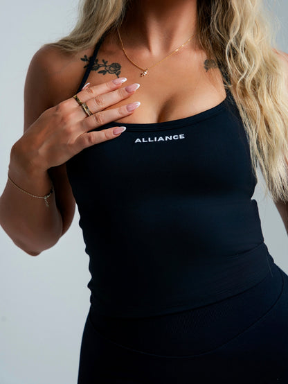 Evolve Black Tank Top