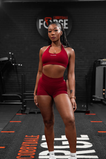 Evolve Red Sports Bra