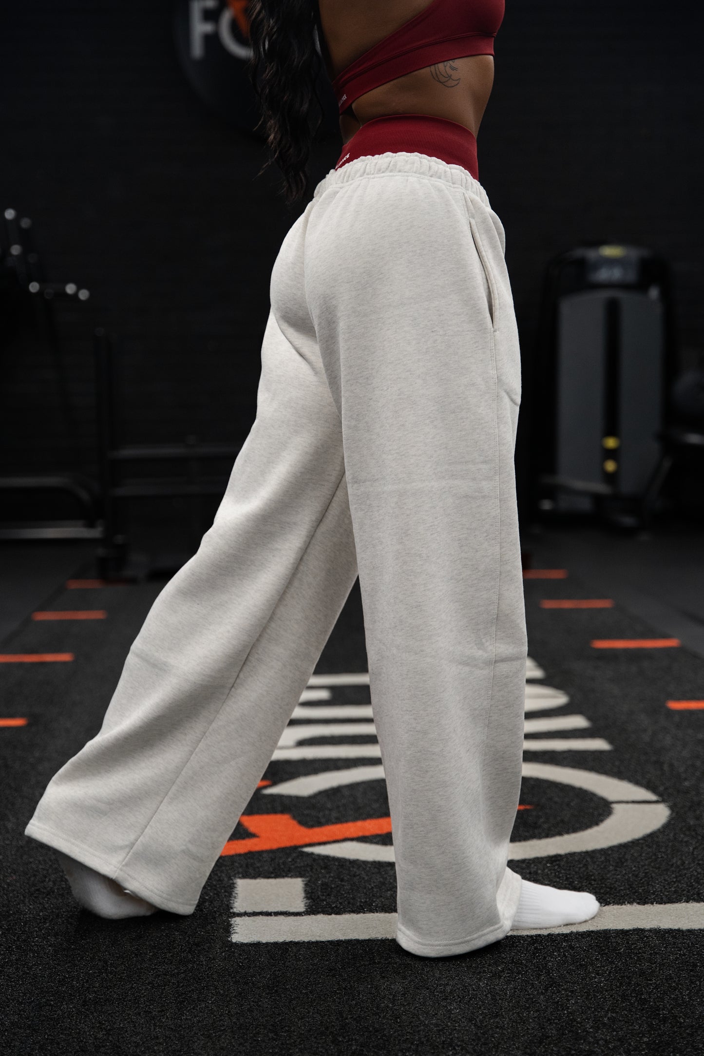 Evolve Grey Wide Leg Joggers