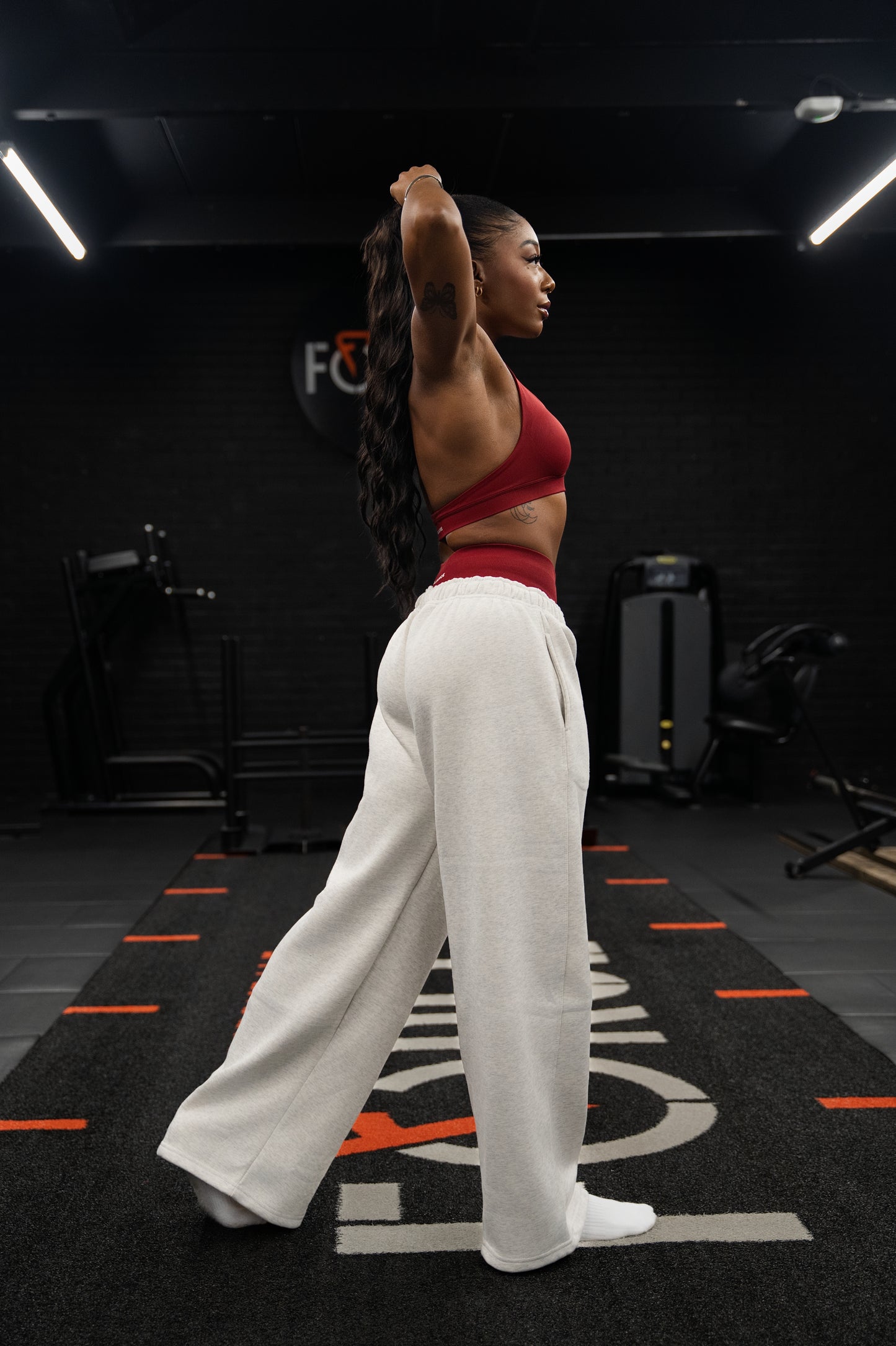 Evolve Grey Wide Leg Joggers