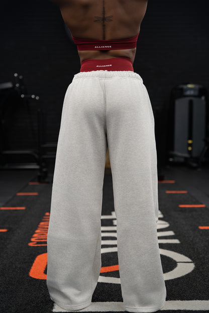 Evolve Grey Wide Leg Joggers