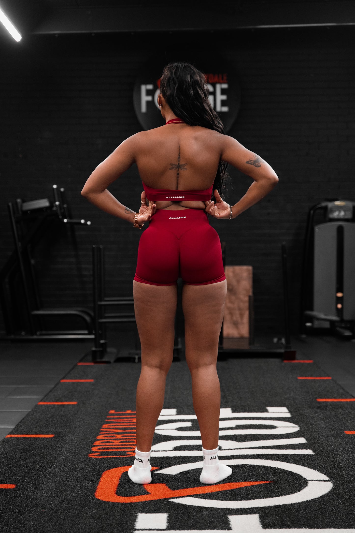 Evolve Red Sports Bra